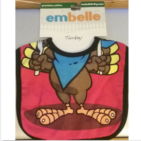 New Embelle Turkey Bib - Picture 1 of 1